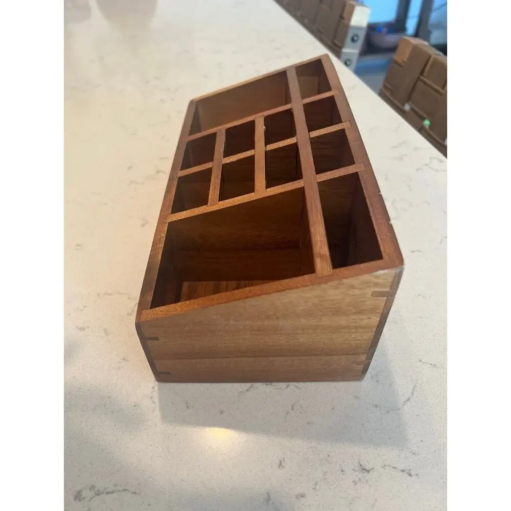 Wooden makeup Storage